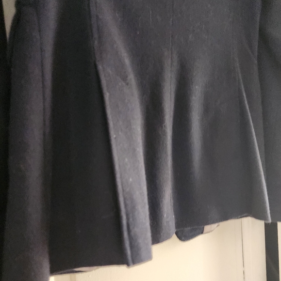 Banana Republic classic riding jacket stretch cotton blazer.size 0p - Picture 6 of 9